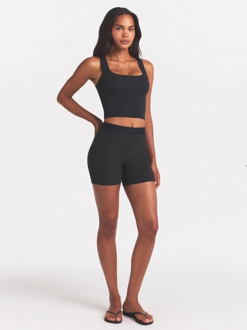 Skims Cotton Rib Boxer